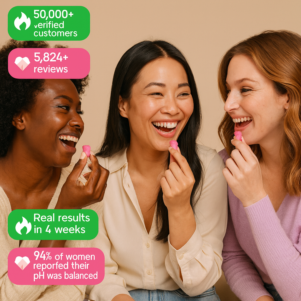 PreciousV Flora Delights™ – Gomitas probióticas premium para mujeres