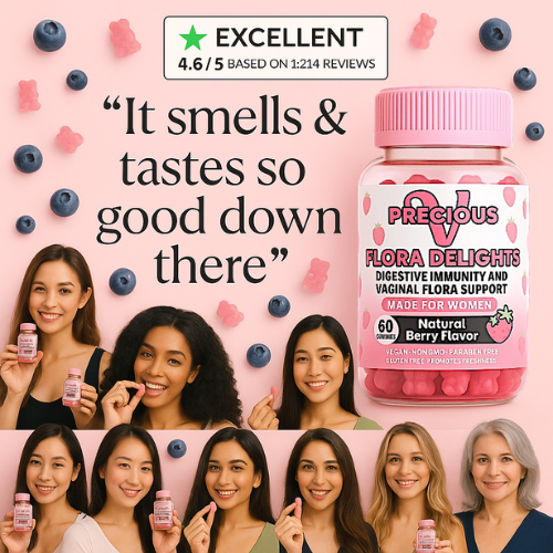 PreciousV - Flora Delights Vaginal Probiotic Gummies - PreciousV