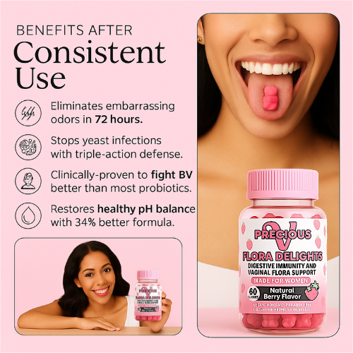 PreciousV - Flora Delights Vaginal Probiotic Gummies - PreciousV
