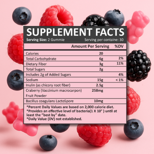 PreciousV - Flora Delights Vaginal Probiotic Gummies - PreciousV