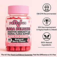 PreciousV - Flora Delights Vaginal Probiotic Gummies - PreciousV
