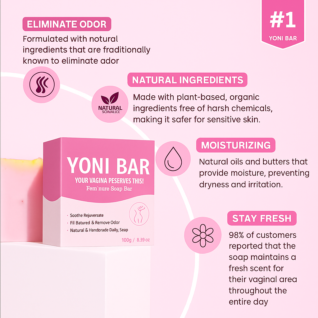 Pure Bloom Bar – Yoni Cleansing Bar - PreciousV