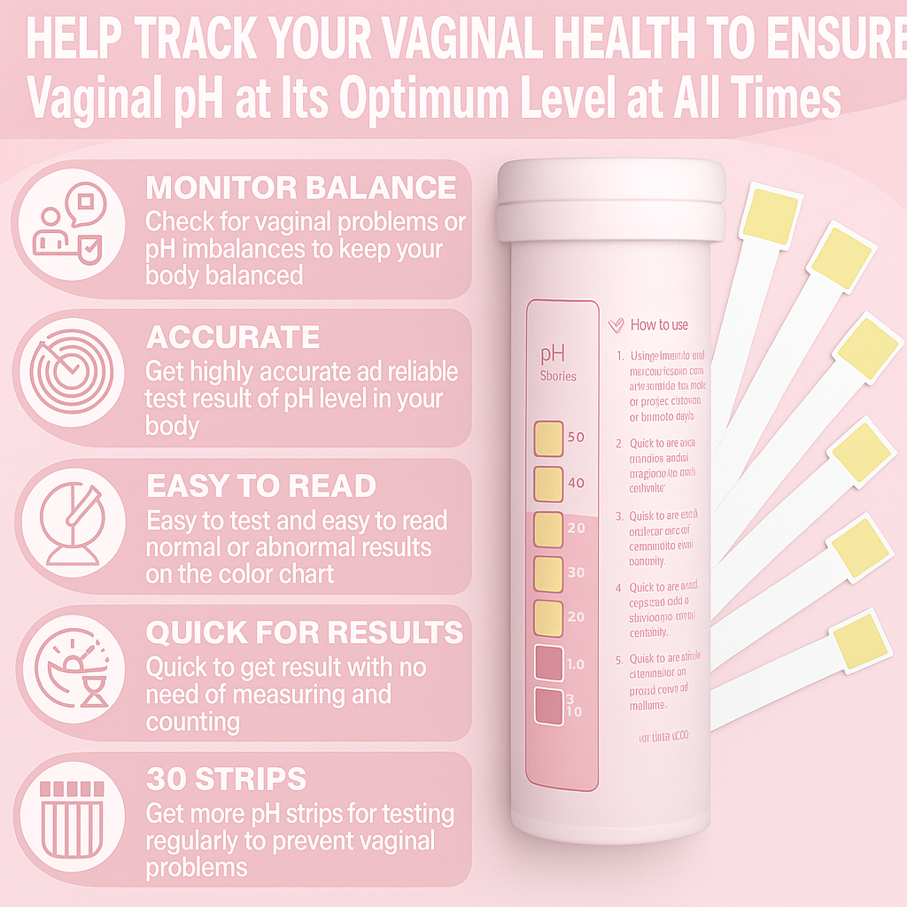 Clarity Strips – Vaginal pH Test Strips - PreciousV